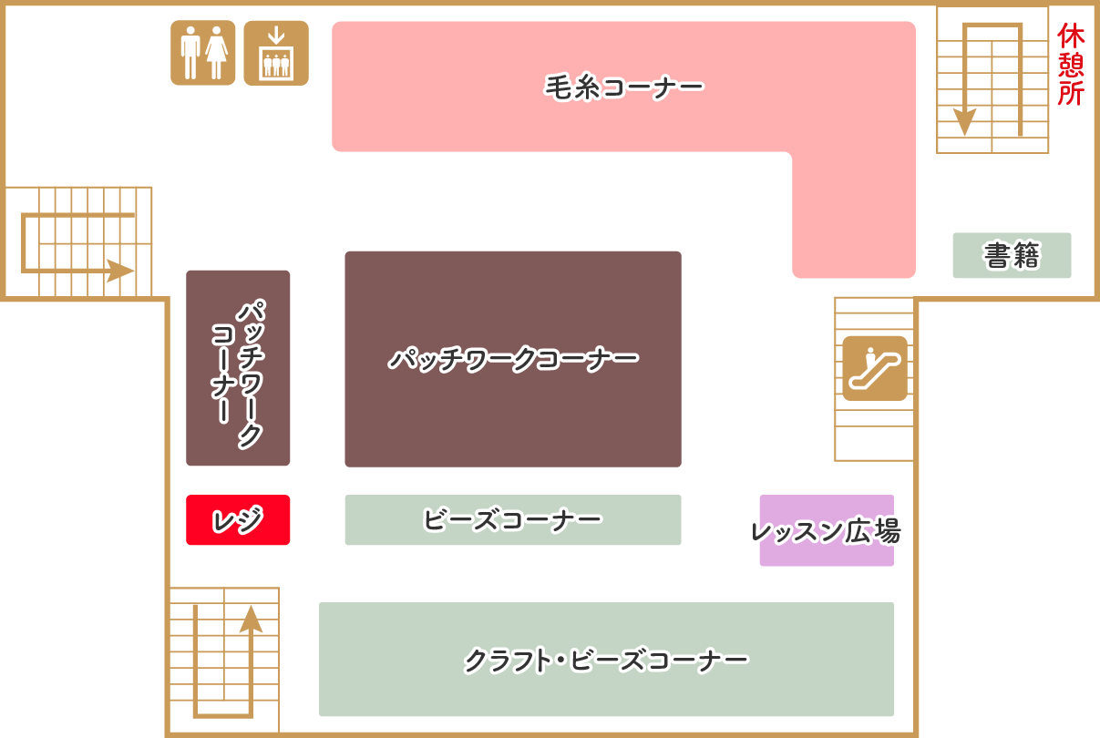 カナリヤ本店 4F フロアマップ